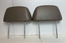 95-99 Oem Chevy Tahoe Yukon Suburban Front Seat Headrest Tan Leather Gmt400