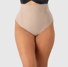 NWT Maidenform S Blush Shapewear Extra Firm Shaping SES200 Thong Panties 15-3