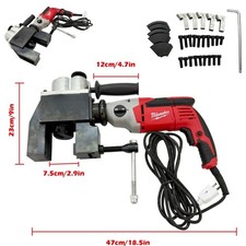 External Clamp-on 220V 1PH Pipe Beveling Machine Chamfering Machine 1.10-2.99"