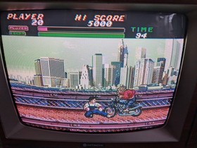 Vigilante TurboGrafx-16 1989 COMPLETE IN BOX NEC Vintage Video Game w/ Hangtab