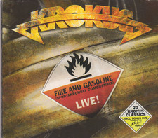 KROKUS 2 cd set FIRE AND GASOLINE - LIVE ( DI...
