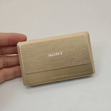 Sony Cyber-Shot DSC-TX9/TX9C Digital Camera -Gold 12.2MP CMOS Vintage Tested