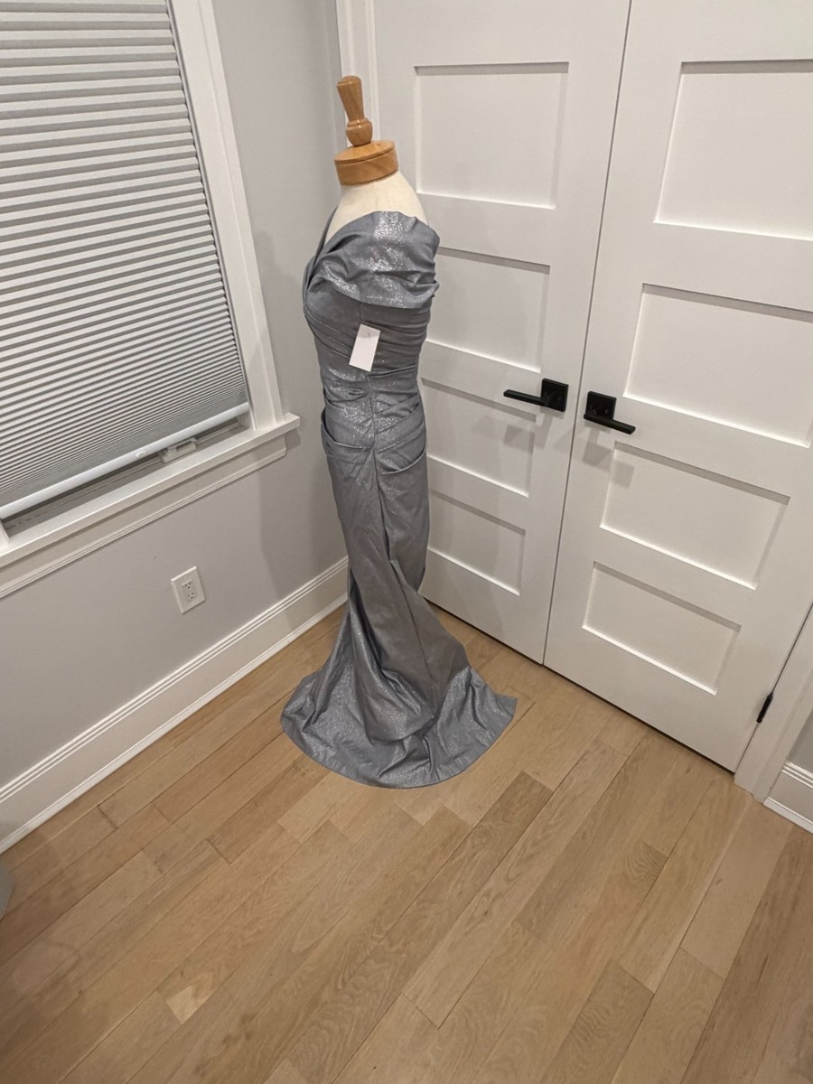 silver satin dress 50 shades darker Shocking Designer Behind Anastasia's Dress Revealed!