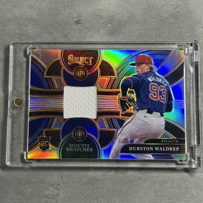 Hurston Waldrep 2024 Panini Select Selective Swatches #SS-HW Silver Prizm