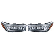 Headlight Assembly For 2017 2018 2019 2020 Acura Mdx Right+left Side Led Clear