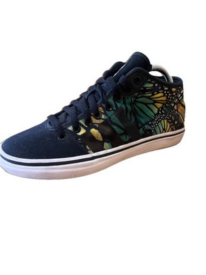 adidas Originals Adria Mid W Women's Canvas Sneakers Sz 9 Butterfly