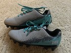 DSG Kids Soccer Cleats Speed Viper Size 1 Blue Gray — photo 2