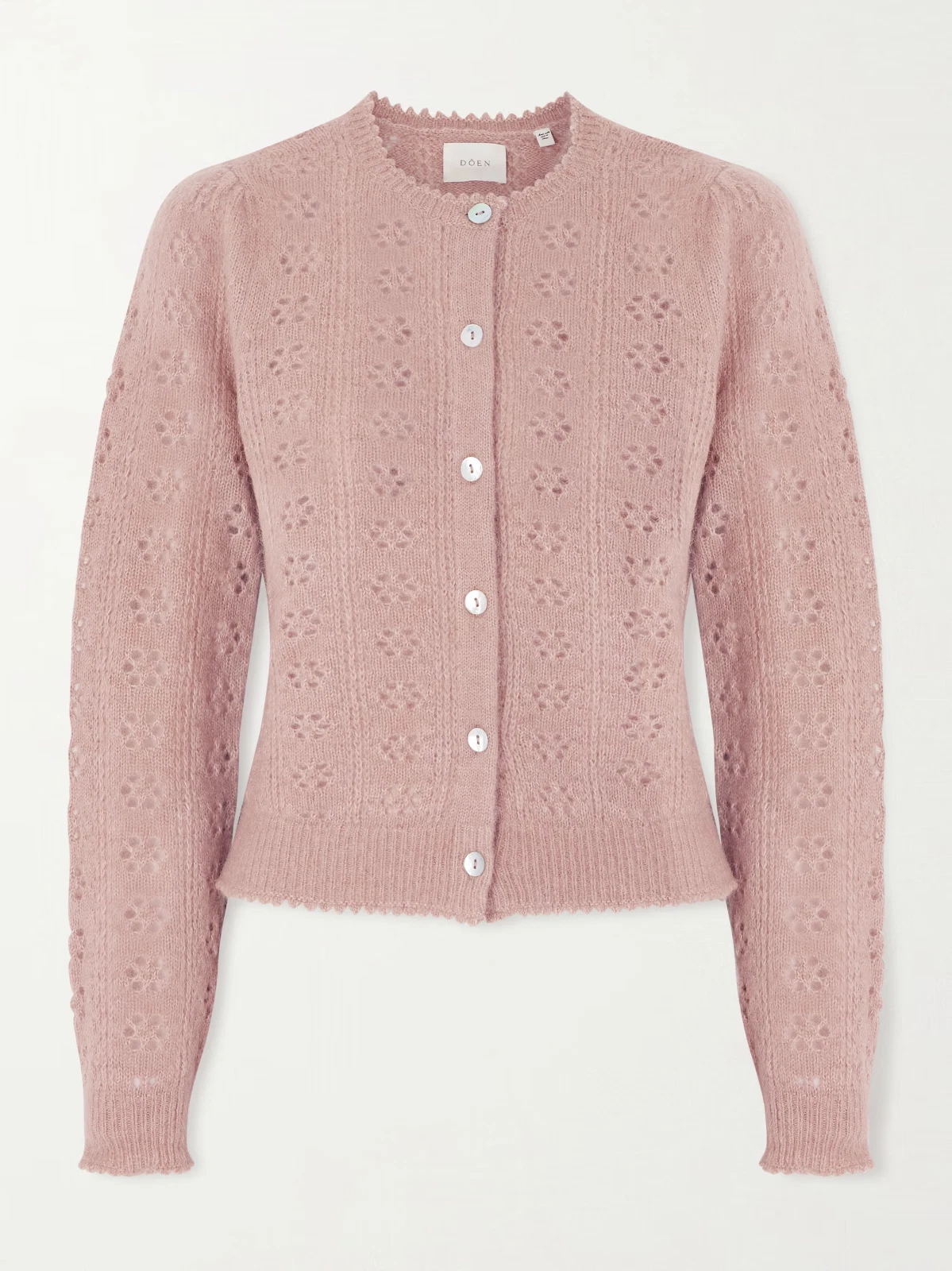 DOEN NWOT Emery Pointelle Cardigan