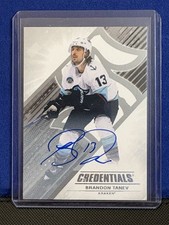 2024-25 Upper Deck Credentials Auto Brandon Tanev #95 Auto