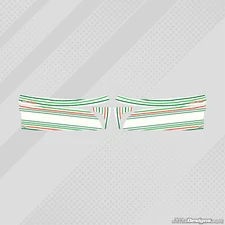 2019 TONYKART RACER 401R STYLE MK14 SIDE POD STICKER KIT - KARTING - JakeDesigns