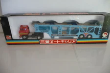 mini power shinsei 626 mitsubishi car carrier 1/64 made in japan new box NIB