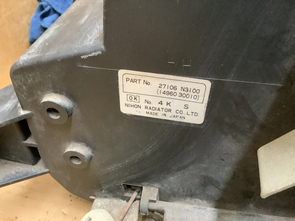 Datsun 260Z 1974 1975 conjunto de climatización control de calefacción y carcasa 27106-N3100 OEM Foto 4 de 4