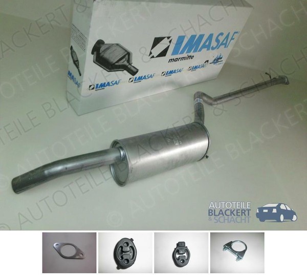 Auspuff MSD für Ford Tourneo/Transit Connect Lang (Euro 4) 1.8 Di/Tdci 2006-2010-image