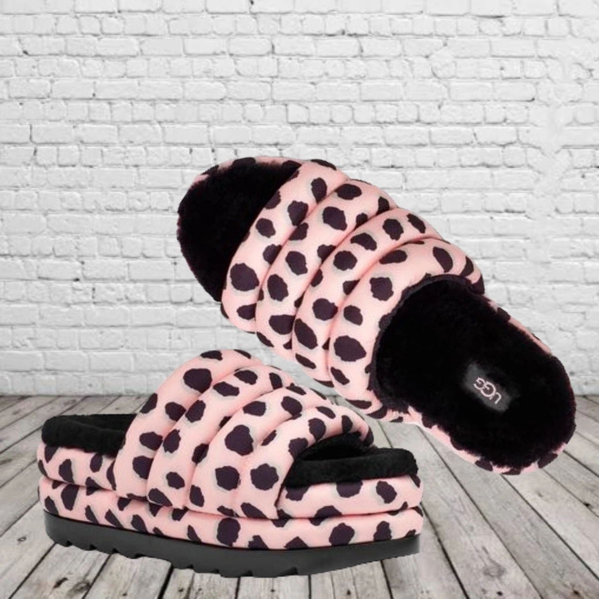 Cheetah ugg on sale sandals