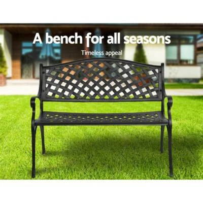 Gardeon Garden Bench Outdoor Seat Chair Cast Aluminium Park Black Lounging Relaxing Furniture Gumtree Australia Melbourne City Cbd 1268021086 - Outdoor Garden Benches Melbourne Gardeon Garden Bench Outdoor Seat Chair Cast Aluminium Park Black Lounging Relaxing Furniture Gumtree Australia Melbourne City Cbd 1268021086 - Outdoor Garden Benches Melbourne