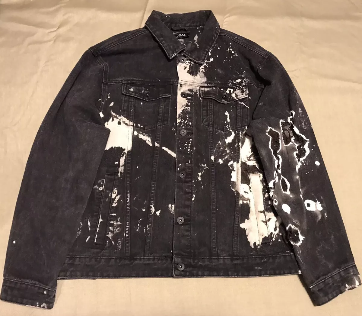 Tupac denim jacket cotton on sale