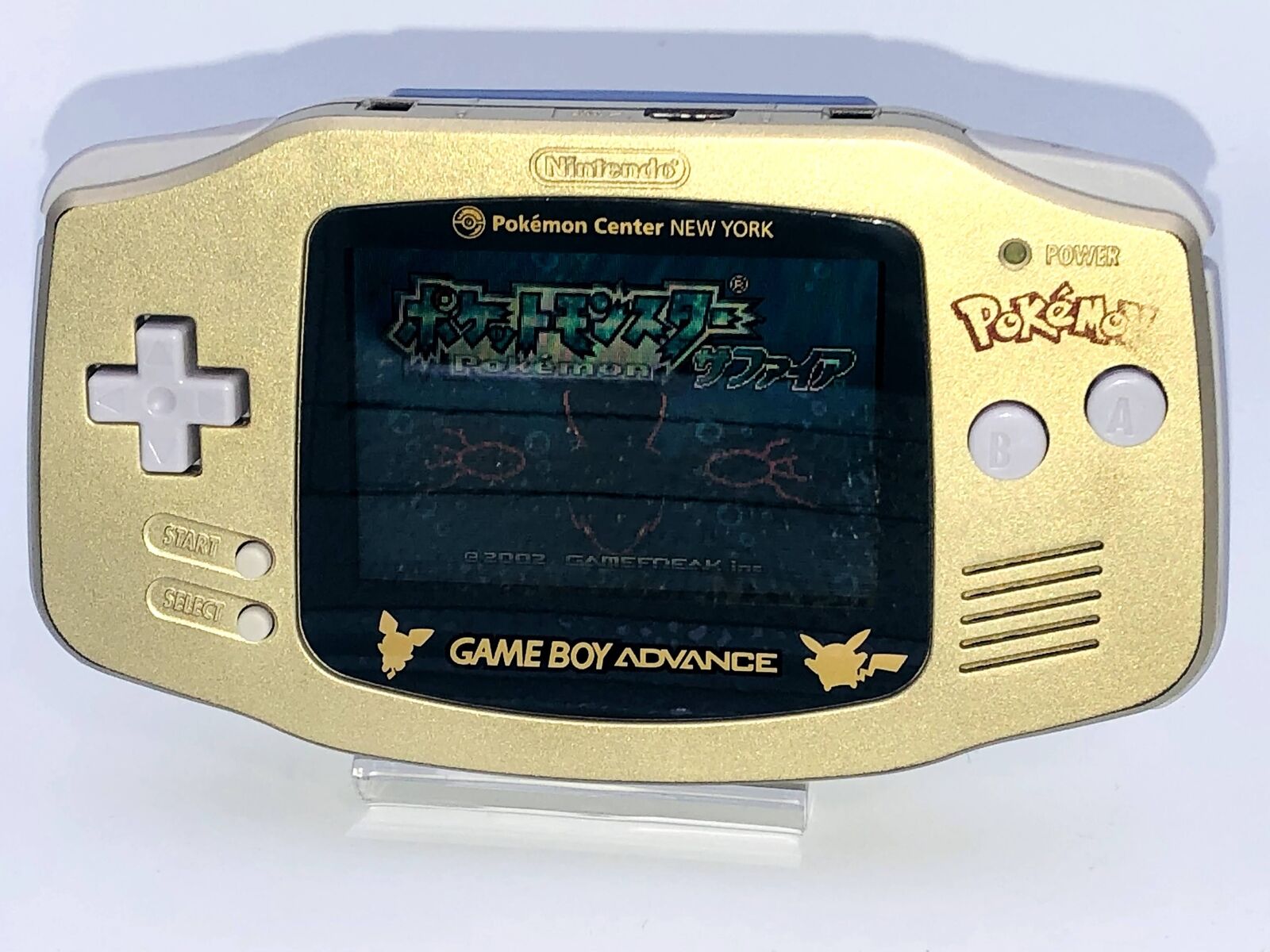 kf1593 Plz Read Item Condi GameBoy Advance Pokemon New York Console Ja –