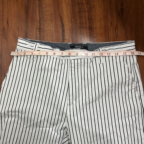 Forever 21 Striped Dress Pants Size 32 Y2K - Picture 5 of 8