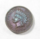 1904 INDIAN HEAD CENT Penny - 1c -  XF / EF - Old Cleaning - Toned