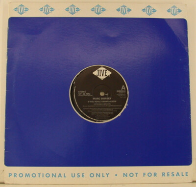 MARC DORSEY - IF YOU REALLY WANNA KNOW JANE BLAZE 12