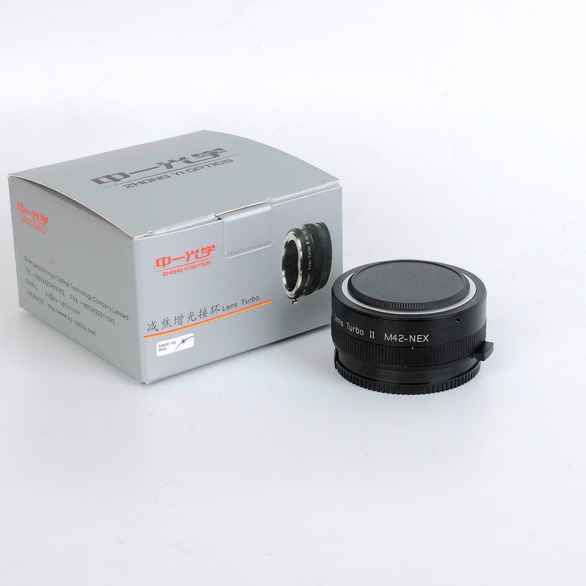 SONY - 中一光学 Lens TurboⅡ M42-NEX Zhongyi Lens Turbo II Focal Reducer Booster Adapter M42