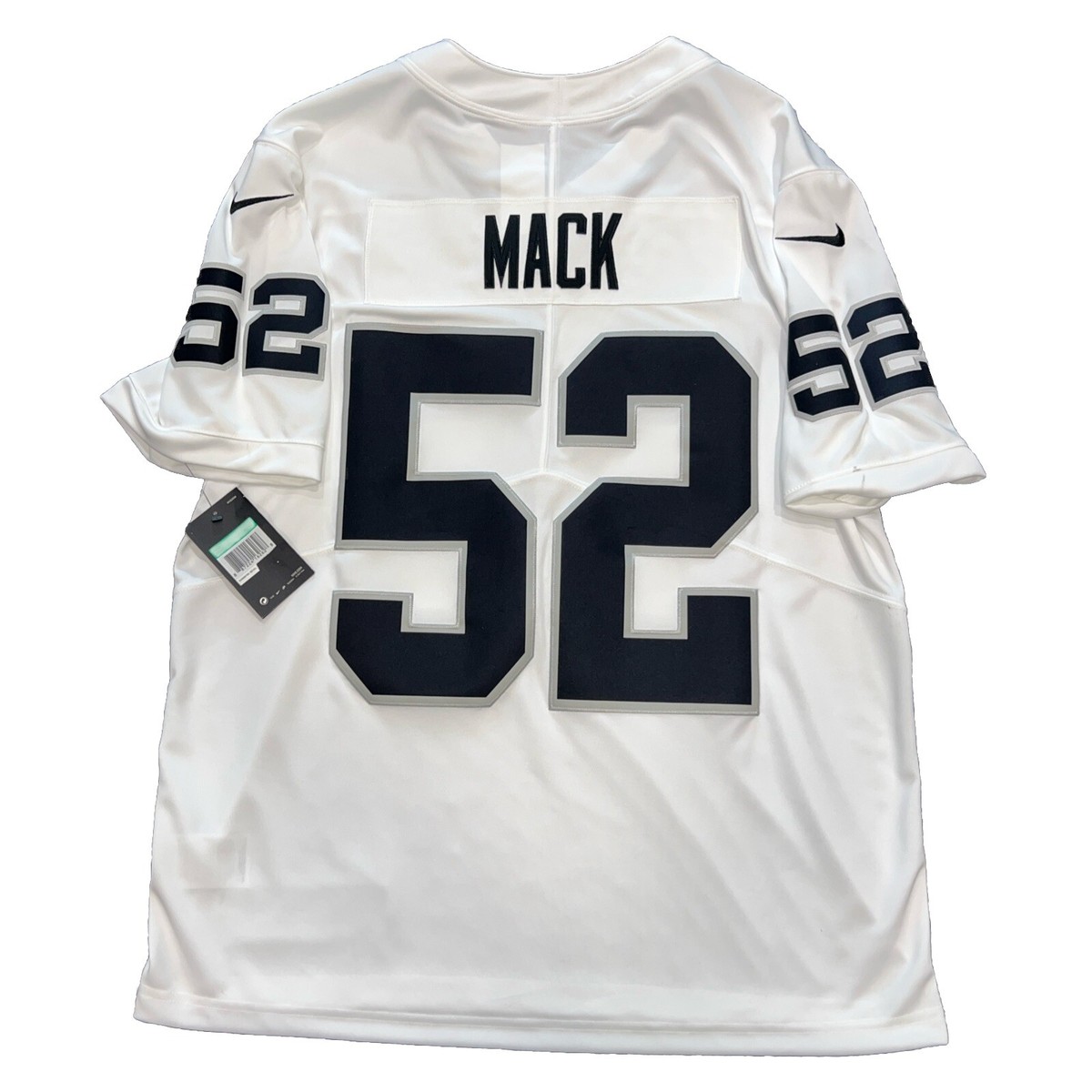 New Khalil Mack Mens Size XL Nike Tags Raiders White Limited