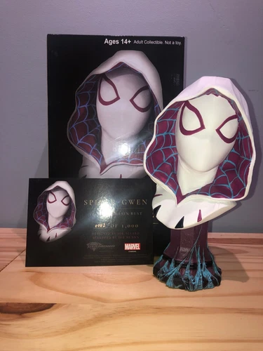 Busto Diamond Select Legends en 3D Spider-Gwen escala 1/2 LE 442/1000
