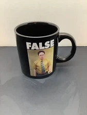 The Office 2020 coffee mug 16oz FALSE black ceramic by Spirithalloween NWOT