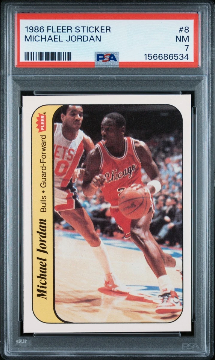 Michael Jordan 7 Graded Basketball Rookie Sports Trading Cards