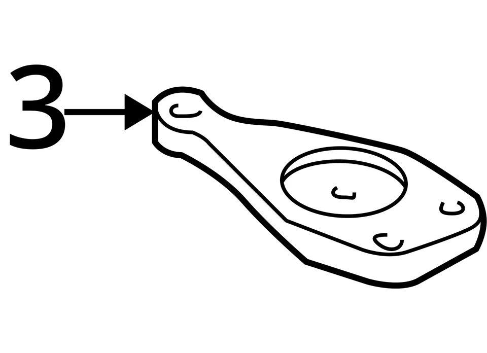 SE ADAPTA A SATURN L300 LW300 2000-2005 SOPORTE ENG MT 90575642 - NUEVO OEM 90575642 Foto 4 de 4