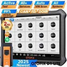 2025 OTOFIX D1 Lite Bidirectional Full System Diagnostic Tool Key Coding Scanner
