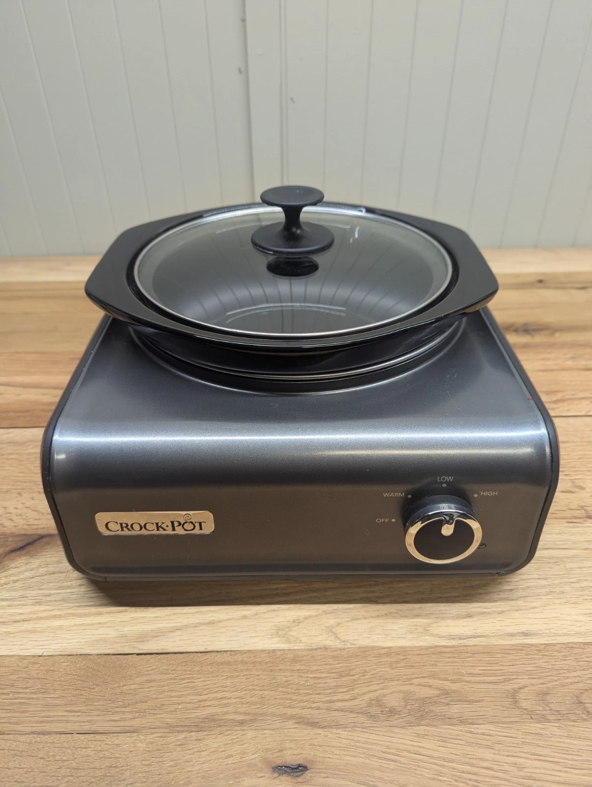 Crock Pot Hook-Up 2 Qt Round Slow Cooker Connectable 2QT