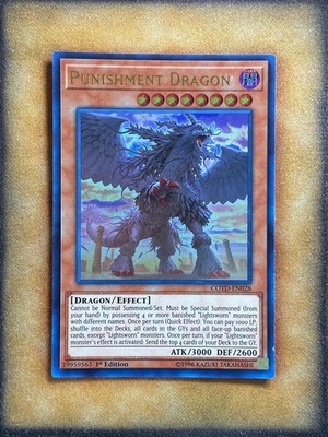 Yugioh Punishment Dragon COTD-EN028 Ultra Rare 1st Ed NM