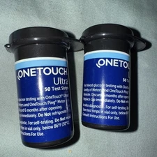 OneTouch Ultra Test Strips 100 ct exp 11-2026 three sets available