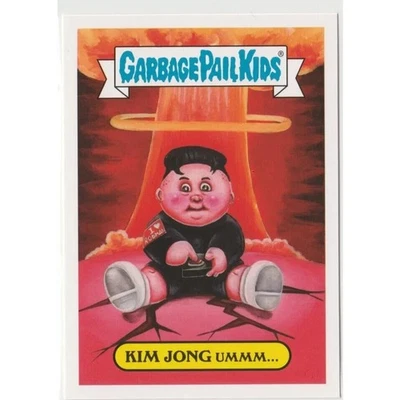Kim Jong Ummm... #4a Garbage Pail Kids GPK 2017 Adam-Geddon Nuclear Sticker - Bild 1 von 2