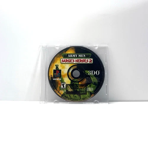 Army Men: Sarge's Heroes 2 PlayStation 1 PS1 Game Disc Only Refurbished & Tested