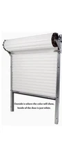 4’x 7’ Light Duty Complete Roll-Up Door Kit] *Best Price Available*