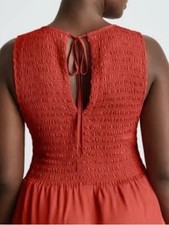 Everlane Smocked Smock Maxi Dress XL