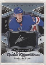2018 Black Diamond Silver on Rookie Signatures 221/249 Lias Andersson Auto 1q2