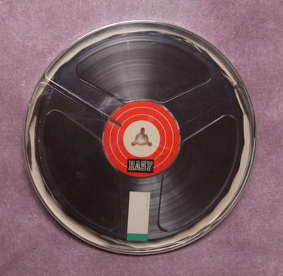 BASF Blank Audio Tape 1/4'' x 2400 ft.  Top Quality, Bulk erased; Case Included