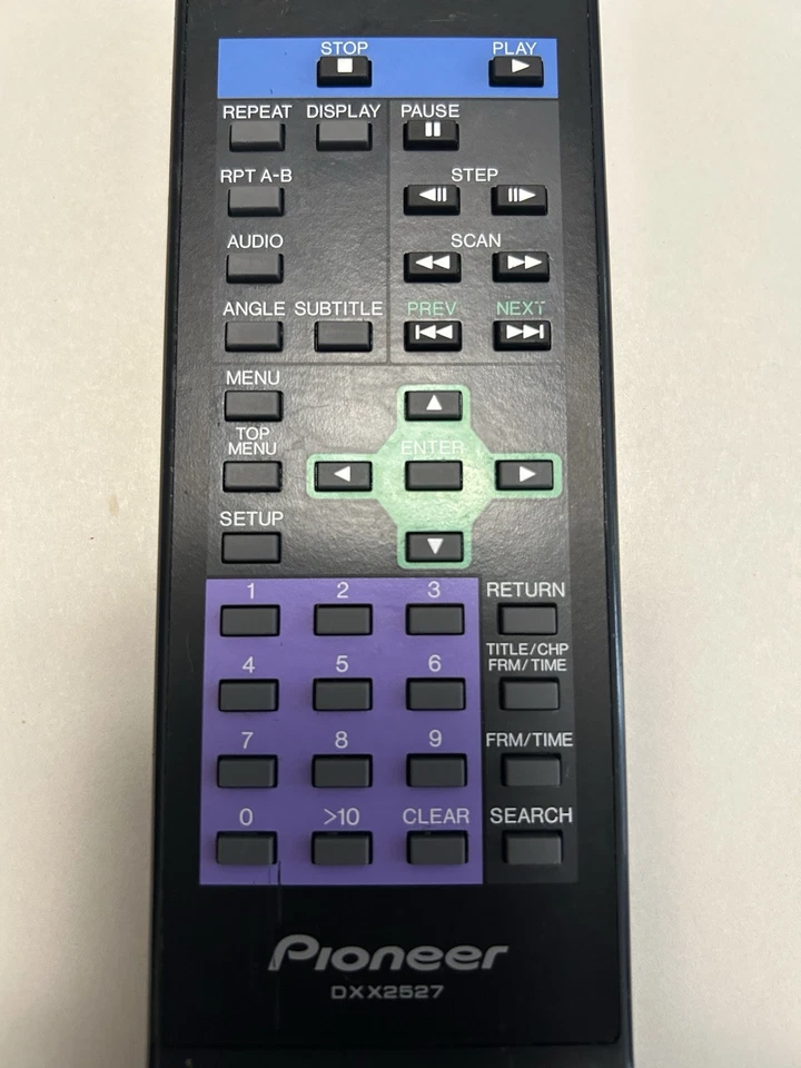OEM Genuine Pioneer DXX2527 Remote Control DX X2527 - Изображение 3 из 4