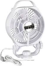 TN TONNY DC 12V Marine Fan, Quiet 6 Inch Cabin Fan for Marine、Rv and Truck,Screw