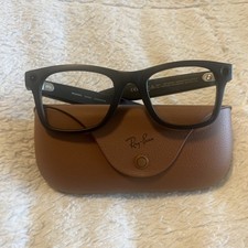 Ray-Ban Meta Wayfarer Glasses Gen 1 Matte Black Size 53-22, RW4008 601S1M W Case