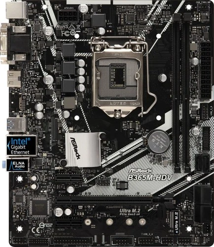 ASRock B365M-HDV Intel B365 Mainboard Micro-ATX Sockel 1151   #314306