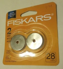 Fiskars Rotary Replacement Blade 2 pack 28mm