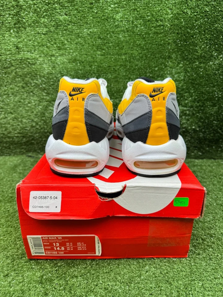 Size 13 - Nike Air Max 95 Grey Amarillo - Image 4 of 4