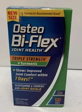 Osteo Bi-Flex Join Health, Triple Strength + Turmeric, 120Ct Exp 2/27