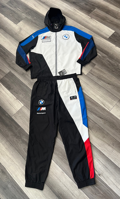 Motorsports BMW✖️PUMA ジャージセットアップ　USメンズS Puma BMW Motorsports Men's 2 Piece Tracksuit Windbreaker Pants XL