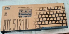 RARE NEW VINTAGE BTC51212 PS/2 WINDOWS KEYBOARD FACTORY DIRECT DS-BX-1