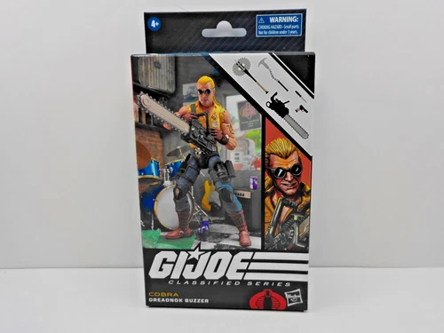 HASBRO G.I. JOE CLASSIFIED 6" ACTION FIGURE #106 BUZZER DREADNOK NEW MISB